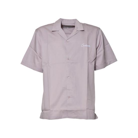 25FW 칼하트 WIP 반팔 셔츠 I031465 2QSXX Viola bianco