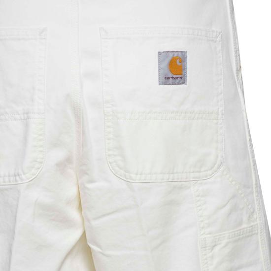 25FW 칼하트 WIP 숏팬츠 I031504 35002 White - CARHARTT WIP