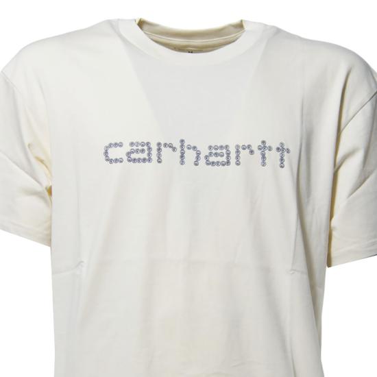 25FW 칼하트 WIP 반팔 티셔츠 I034396 05XX Beige - CARHARTT WIP