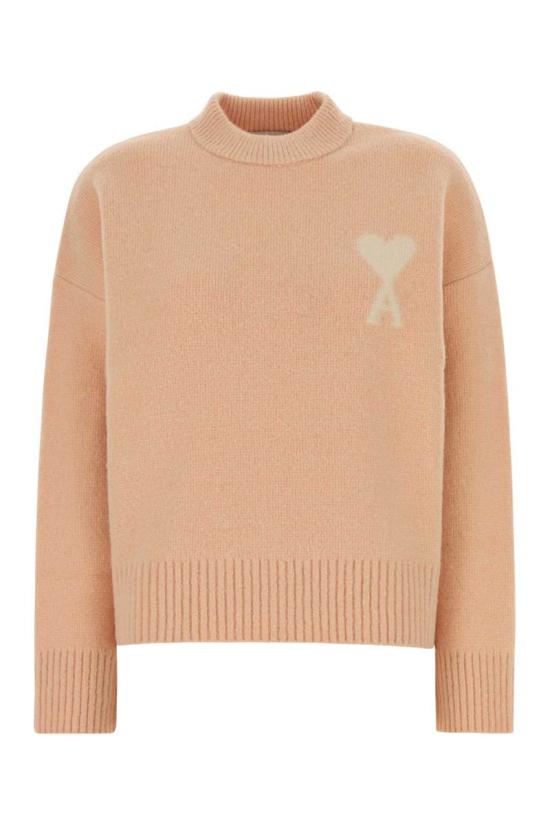 25FW 아미 ADC 크루넥 스웨터 UKS836KN0135 6807 PINK