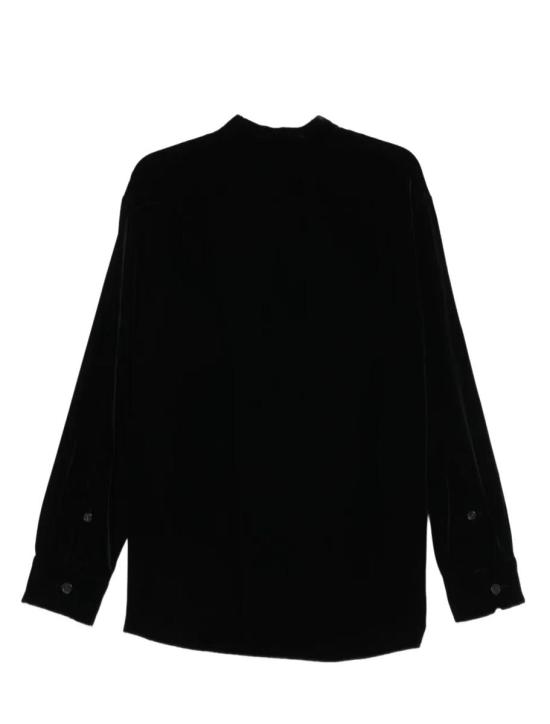 25FW 엠포리오 아르마니 긴팔 셔츠 EM002004TE17083UC001 Black - EMPORIO ARMANI