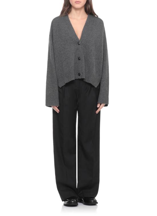 25FW 루루 드 세종 가디건 KAIA LDSANTHRACITE MELANGE GREY - LOULOU DE SAISON