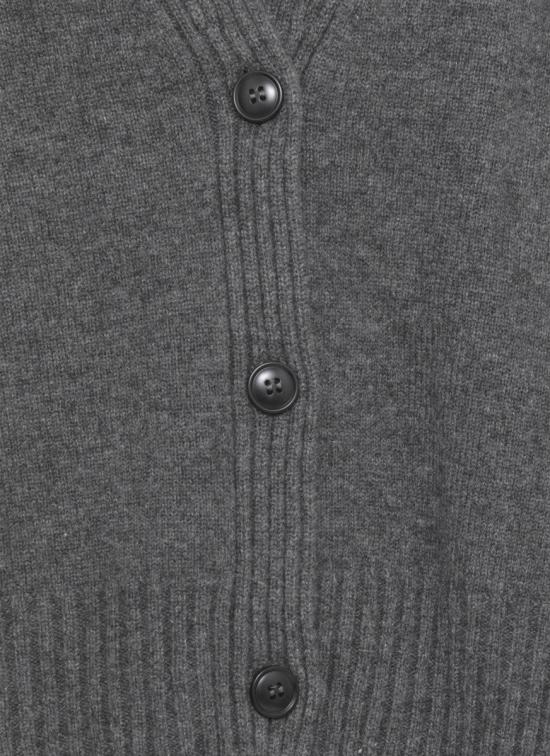 25FW 루루 드 세종 가디건 KAIA LDSANTHRACITE MELANGE GREY - LOULOU DE SAISON