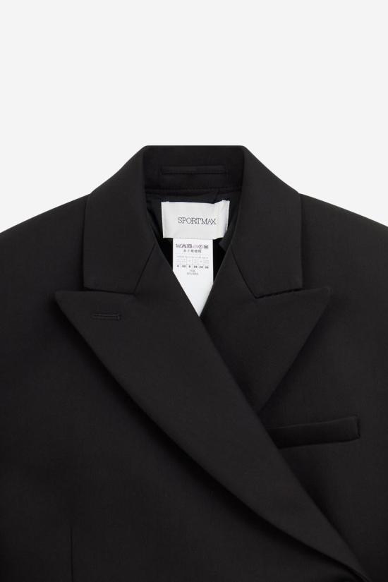 25FW 스포트막스 자켓 117403 2522046101600 Black - SPORTMAX