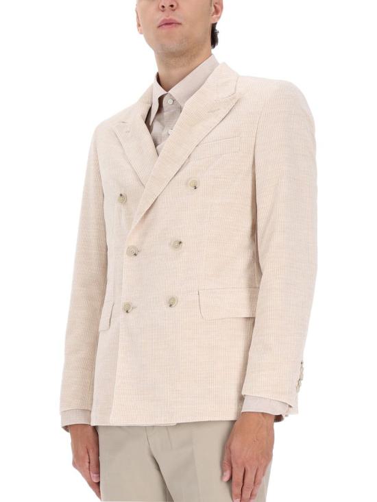 25FW 보스 수트 자켓 50549642 10274600287 Beige - BOSS