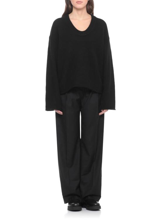 25FW 루루 드 세종 스웨터 DERRYBLACK Black - LOULOU DE SAISON