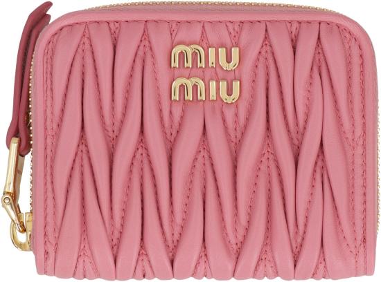 25FW 미우미우 지갑 5MM268AFPP F0638 PINK - MIU MIU