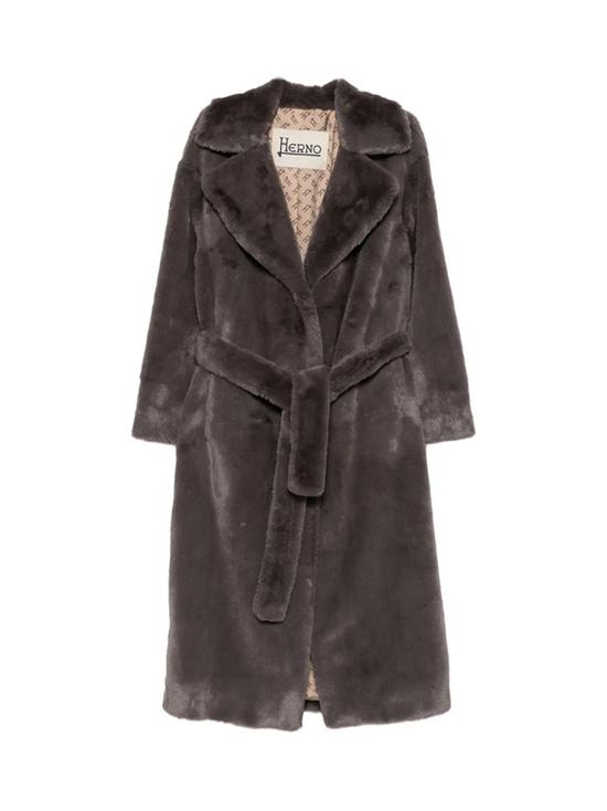 26FW 에르노 소프트 얼터너티브 퍼 코트 CA000586D12422 9480 GRIGIO ANTRACITE