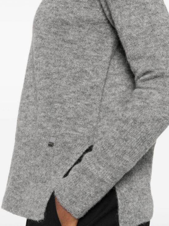 26FW 에르노 7게이지 알파카 울 스웨터 MG000187D70302 9404 GRIGIO PERLA - HERNO