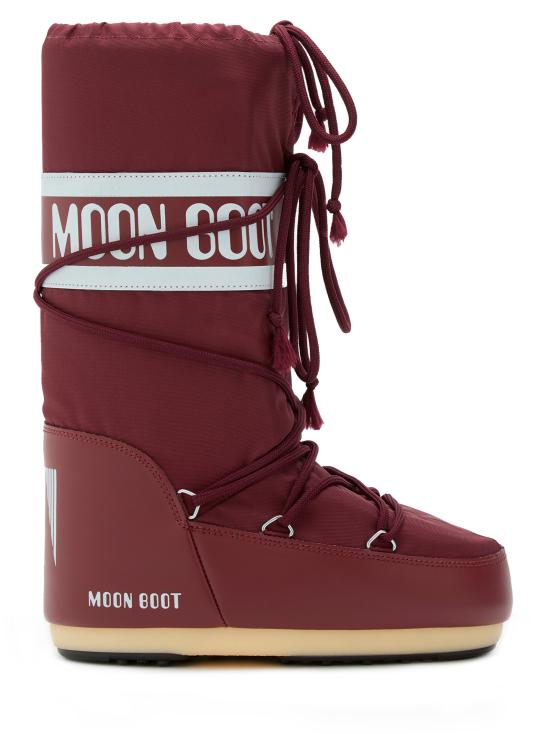 25FW 문부츠 아이콘 나일론 부츠 80D1400440 D013 BURGUNDY