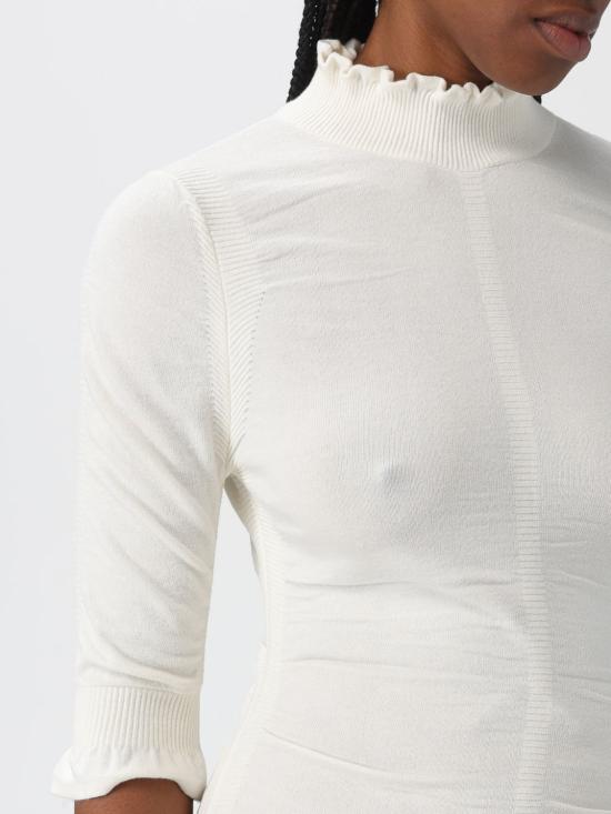 25FW 트윈셋 반팔 티셔츠 252TT3151 00282 White - TWINSET