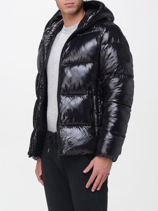 25FW 세이브더덕 숏패딩 D31280MLOVE21 10000 Black - SAVE THE DUCK