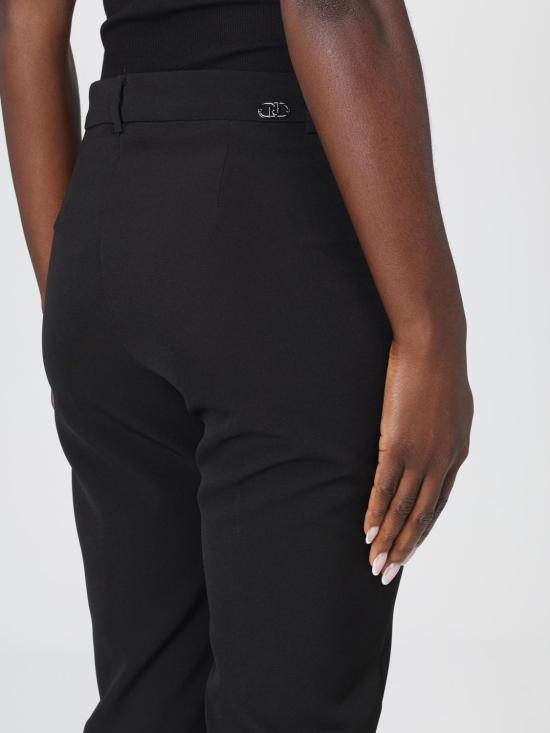 25FW 리우조 스트레이트 팬츠 MF5224TS896 22222 Black - LIU JO