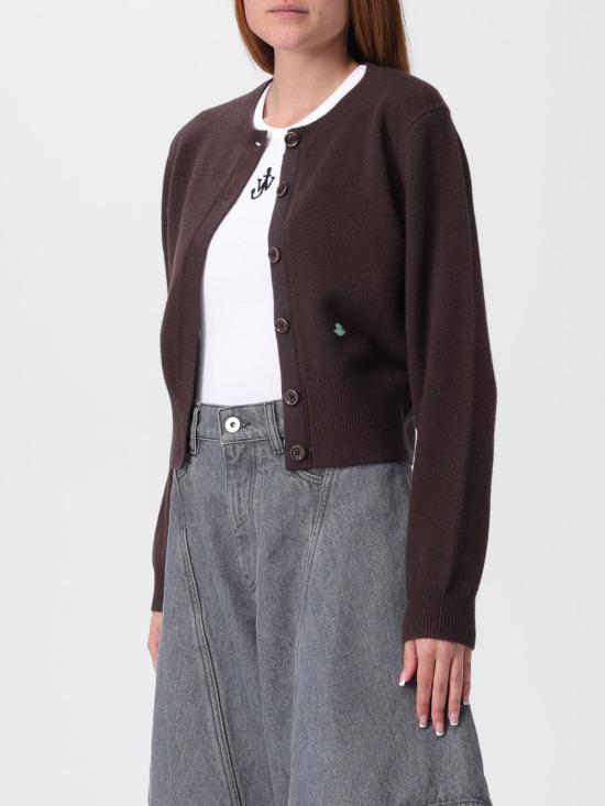 25FW JW앤더슨 가디건 KW1447YN0447 660 Cocoa - JW ANDERSON