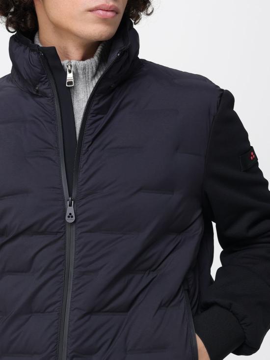 25FW 페트레이 홀저 SJN BMAT 자카드 퀼팅 배색 재킷  PEU520601191802 215NR Blue - PEUTEREY