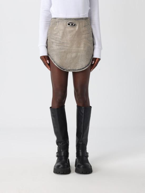 25FW 디젤 숏 스커트 A19403068TS 02 Black