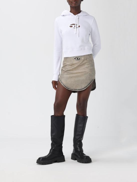 25FW 디젤 숏 스커트 A19403068TS 02 Black - DIESEL