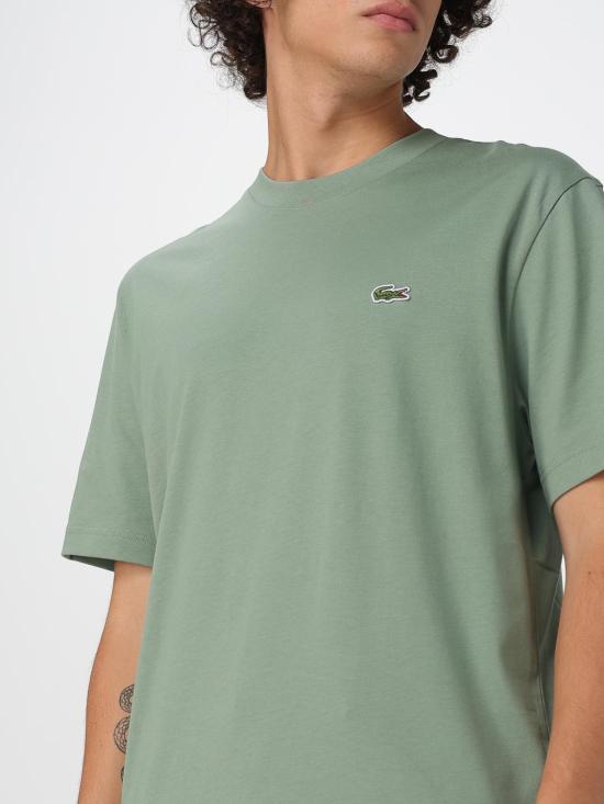 25FW 라코스테 반팔 티셔츠 TH7318 S86 Green - LACOSTE