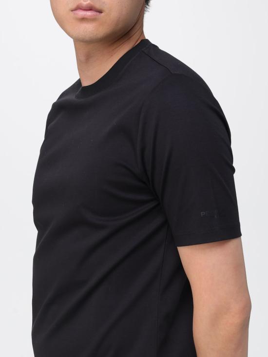 25FW 피플 반팔 티셔츠 SHIKOPM444 999 Black - PEOPLE