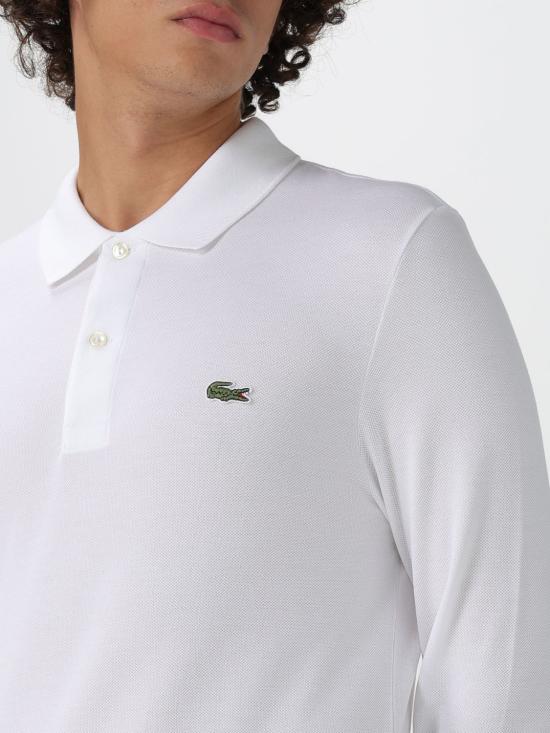 25FW 라코스테 폴로 티셔츠 PH4013 001 White - LACOSTE
