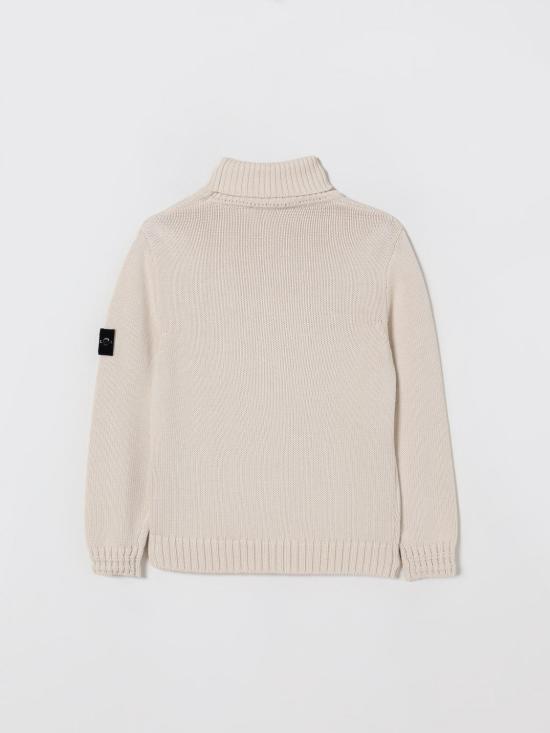 25FW [키즈] 스톤 아일랜드 풀오버 5100018S01A2 V0099 White - STONE ISLAND