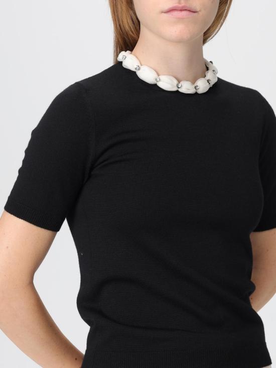 25FW 발렌티노 가라바니 스웨터 7B3KC66B9ED 0NO Black - VALENTINO GARAVANI