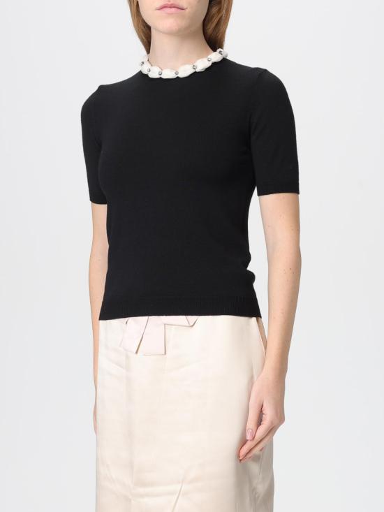 25FW 발렌티노 가라바니 스웨터 7B3KC66B9ED 0NO Black - VALENTINO GARAVANI