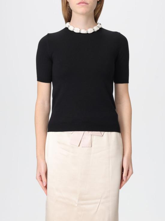 25FW 발렌티노 가라바니 스웨터 7B3KC66B9ED 0NO Black