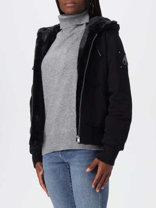 25FW 무스너클 클래식 버니 집업 후드 M34LS636 291 Black 1 - MOOSE KNUCKLES