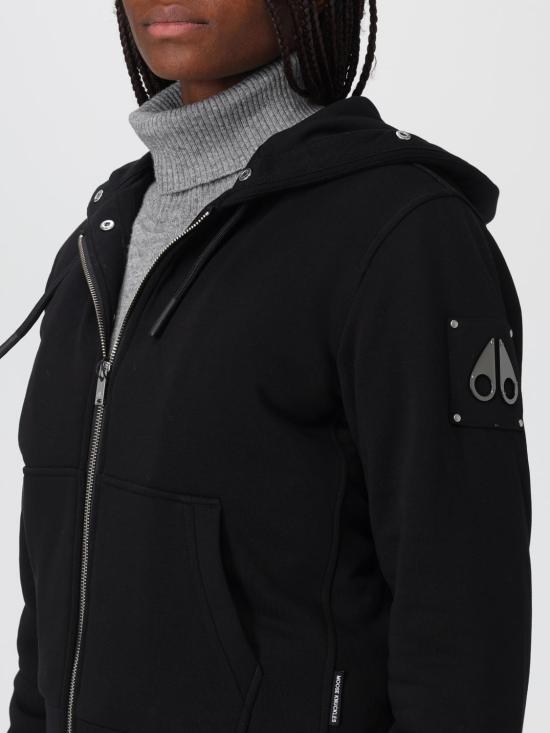 25FW 무스너클 클래식 버니 집업 후드 M34LS636 291 Black 1 - MOOSE KNUCKLES