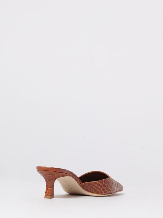 25FW 마놀로 블라닉 뮬/슬리퍼 325 3060 0004 2105 Brown - MANOLO BLAHNIK