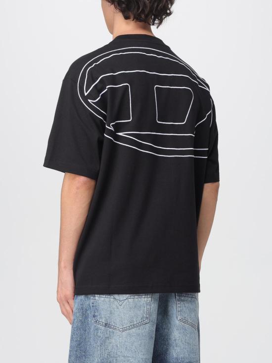 25FW 디젤 반팔 티셔츠 A113020HGAM9 XXA Black - DIESEL