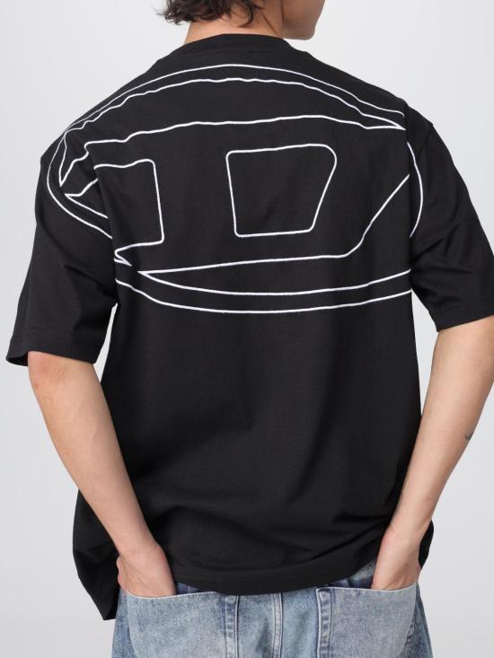 25FW 디젤 반팔 티셔츠 A113020HGAM9 XXA Black - DIESEL