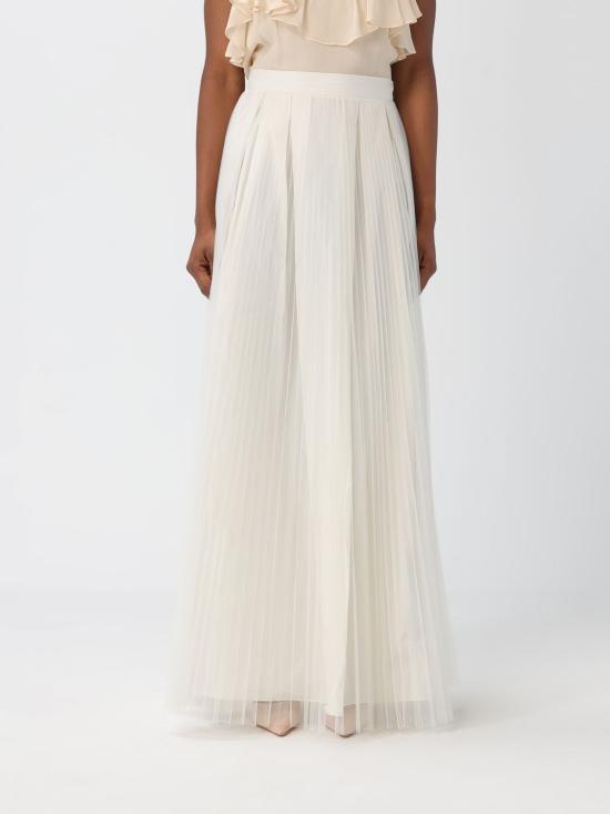 25FW 트윈셋 롱 스커트 252TT2284 00059 Pearl