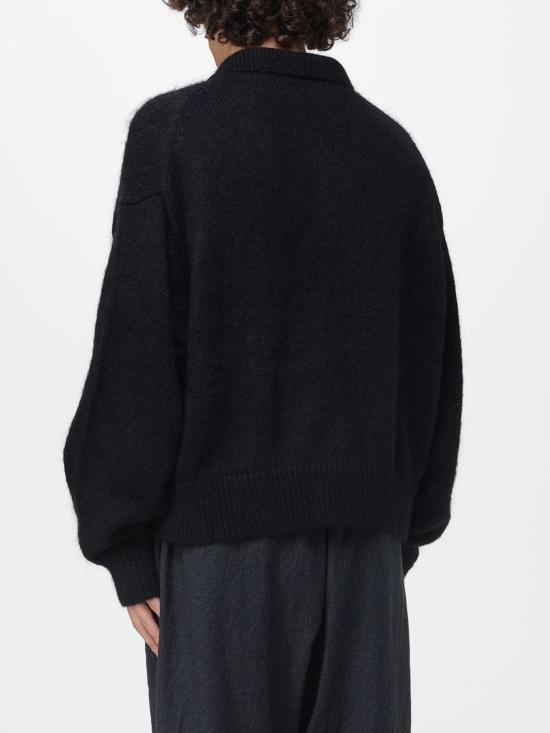 25FW 스튜디오 니콜슨 폴로 티셔츠 DUNESN1493 Black - STUDIO NICHOLSON