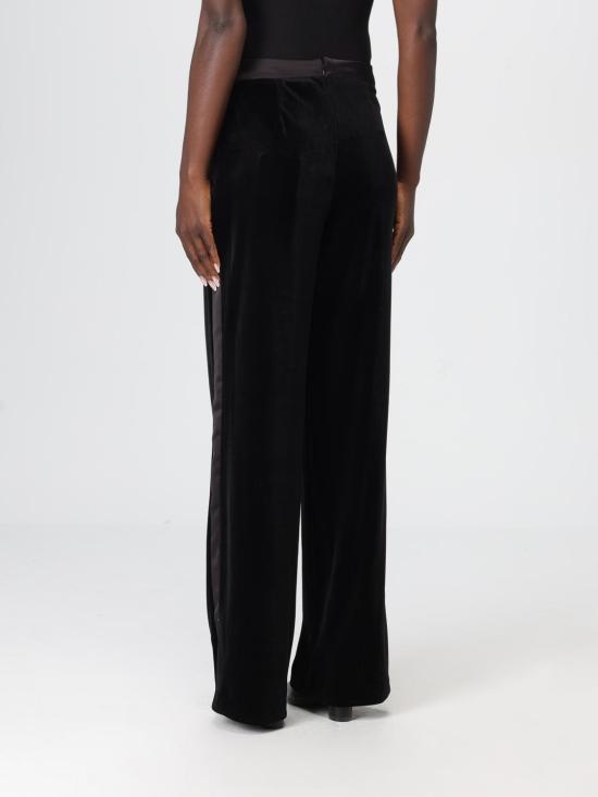 25FW 리우조 스트레이트 팬츠 MF5467J4952 22222 Black - LIU JO