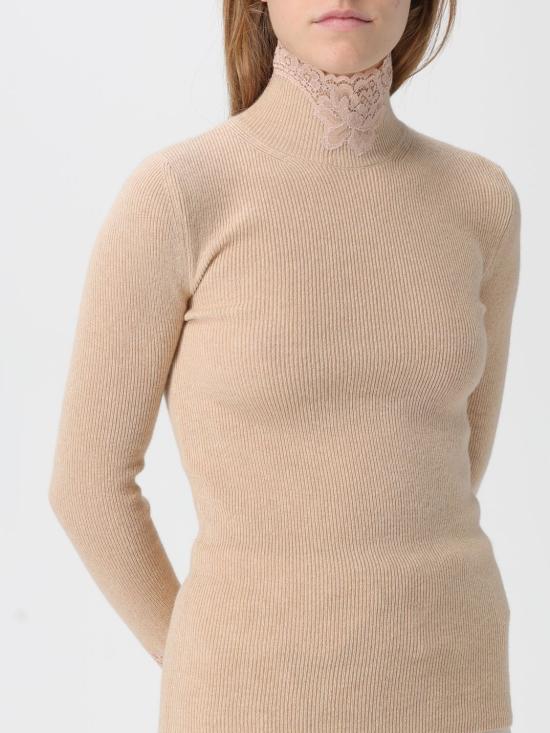 25FW 발렌티노 가라바니 터틀넥 7B0KC68L9QT DPT Pink - VALENTINO GARAVANI