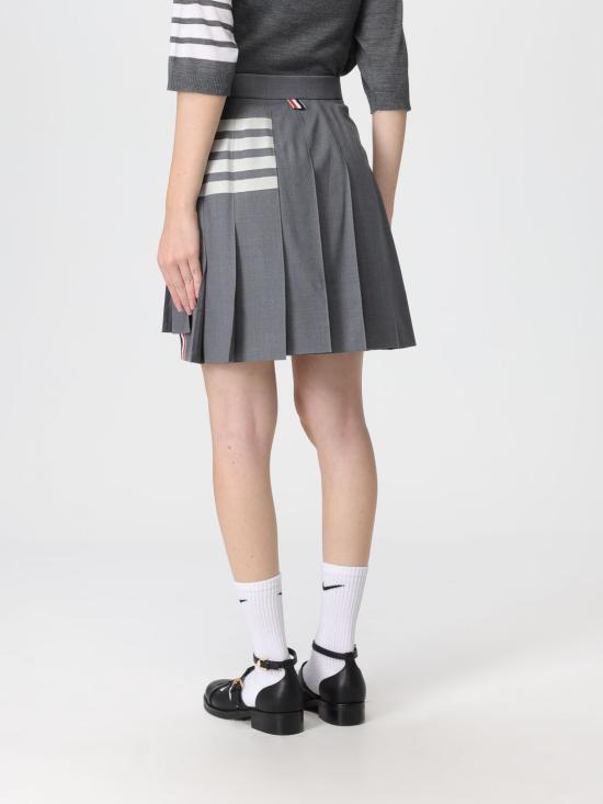 25FW 톰브라운 미디 스커트 FGC402V06146 035 Grey - THOM BROWNE