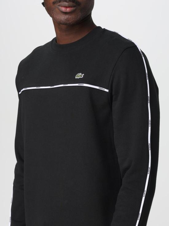 25FW 라코스테 긴팔 티셔츠 SH9818 031 Black - LACOSTE