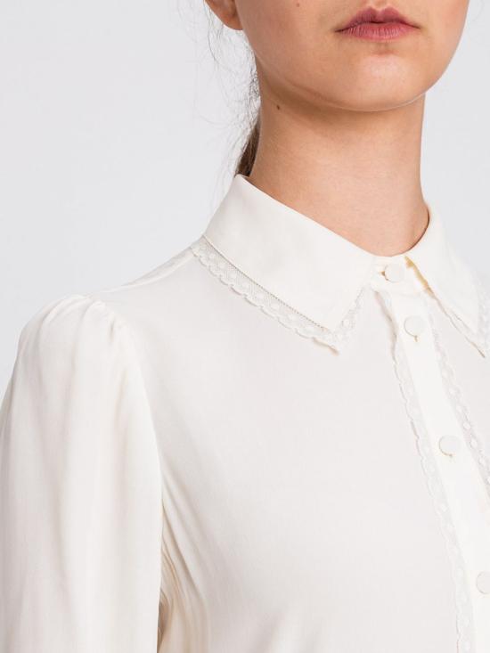 25FW 트윈셋 셔츠 252TT2142 00282 White - TWINSET