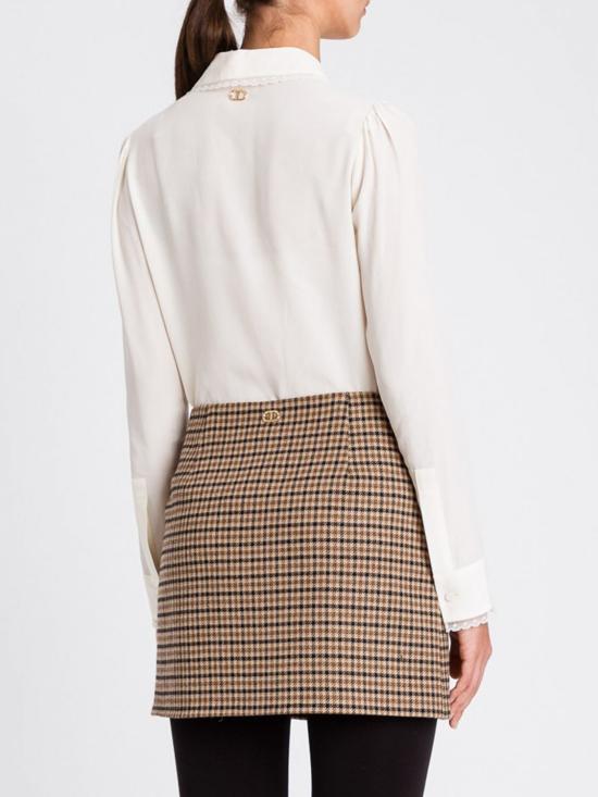 25FW 트윈셋 셔츠 252TT2142 00282 White - TWINSET