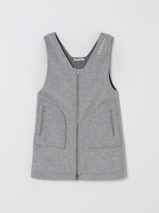 25FW [키즈] 마르니 원피스 M01500M00VP 0M923 Grey