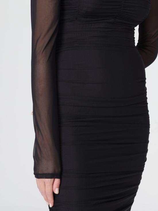 25FW 마 데 마가리타스 롱 원피스 MMABW01350 PTTN0045 NE01 Black - MAR DE MARGARITAS