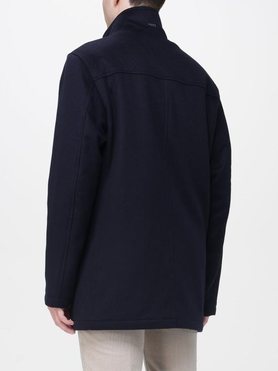 25FW 보스 코트 50549193 404 Blue - BOSS