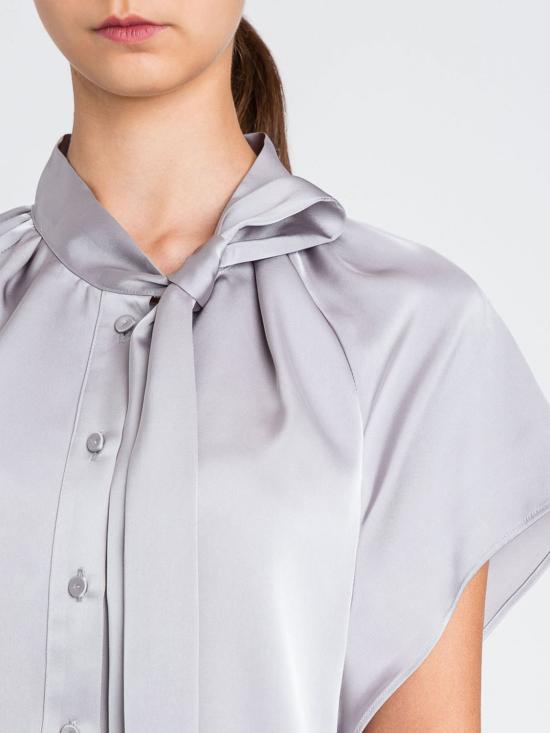 25FW 액티튜드 트윈세트 블라우스 252AP2417 12614 Grey - ACTITUDE TWINSET