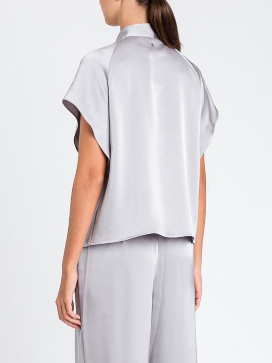 25FW 액티튜드 트윈세트 블라우스 252AP2417 12614 Grey - ACTITUDE TWINSET