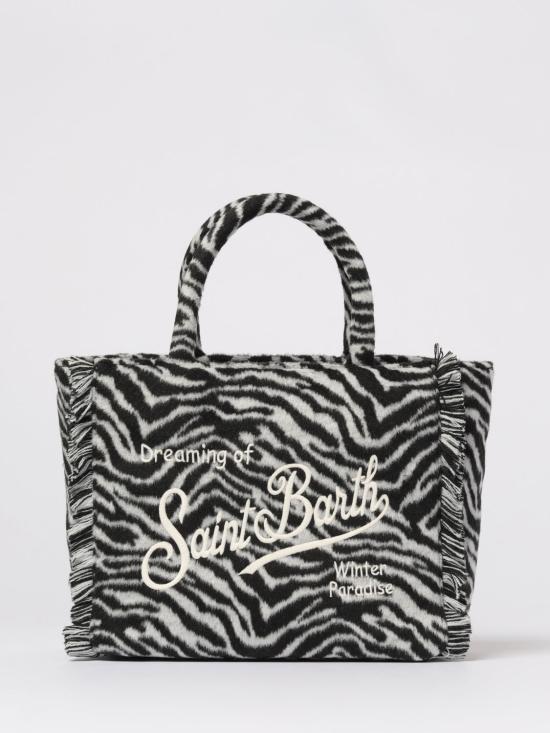 25FW [키즈] 세인트바쓰 가방 COL0037 ZEBRA 00 EMB 00269I Yellow Cream