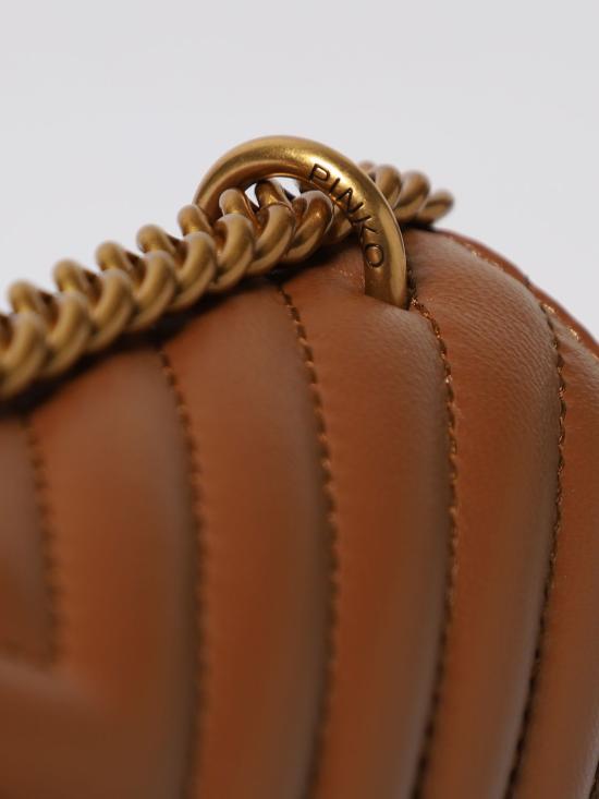 25FW 핑코 토트백 100074A0GK L17Q Dark - PINKO