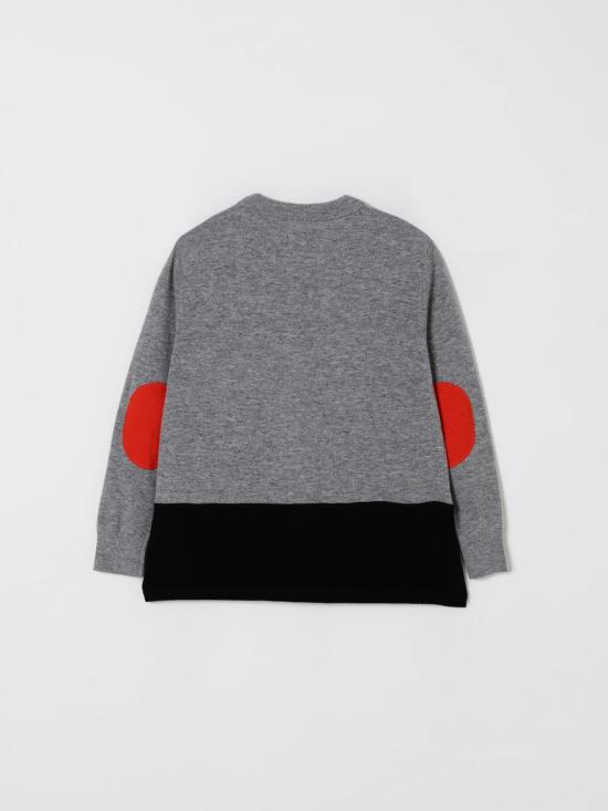 25FW [키즈] 마르니 풀오버 M01566M00VJ 0M923 Grey - MARNI