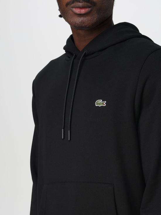 25FW 라코스테 긴팔 티셔츠 SH9839 031 Black - LACOSTE